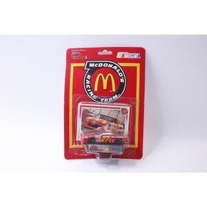 McDonald's Racing Team, Ford Thunderbird, Die-cast Race Car, Collector's Card,